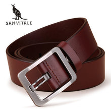 Load image into Gallery viewer, Luxury San Vitale Genuine Leather Belt