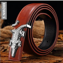 Load image into Gallery viewer, Luxury San Vitale Genuine Leather Belt