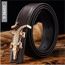 Load image into Gallery viewer, Luxury San Vitale Genuine Leather Belt
