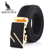 Load image into Gallery viewer, Luxury San Vitale Genuine Leather Belt