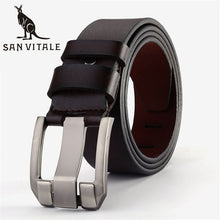 Load image into Gallery viewer, Luxury San Vitale Genuine Leather Belt